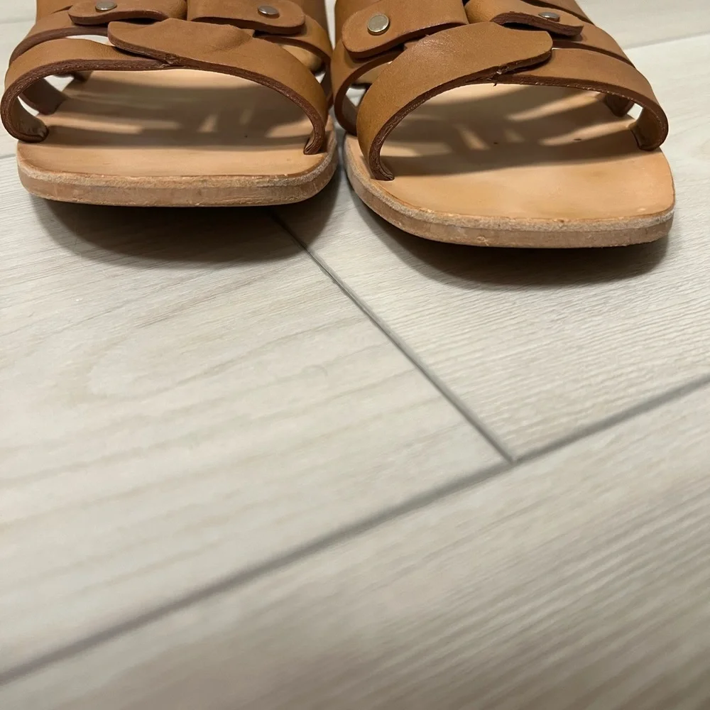 Dolce Vita Tan Size 8 Cait Slides - Picture 5 of 9